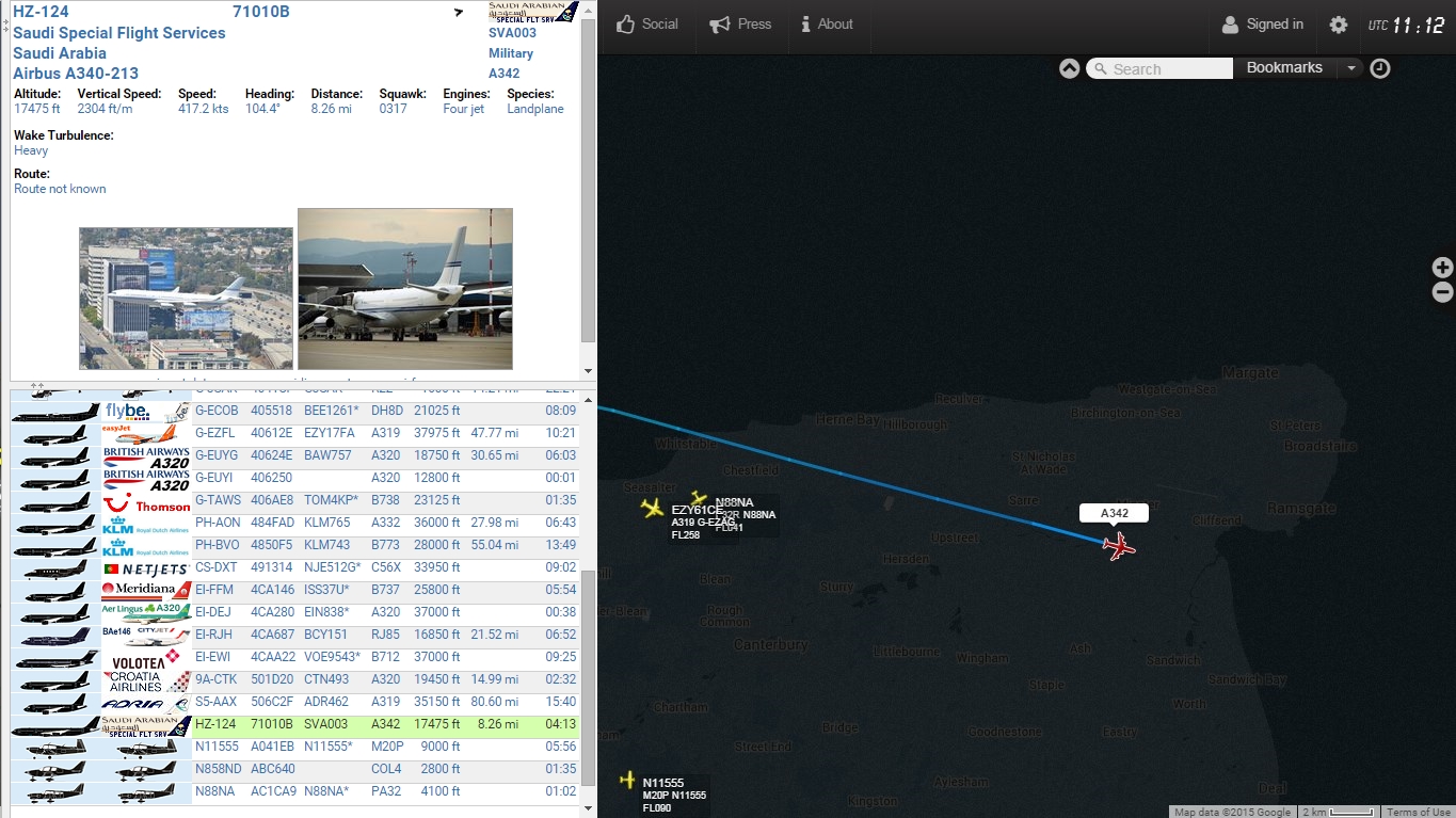 Blocked Aircraft On FR24 Aviation Latest