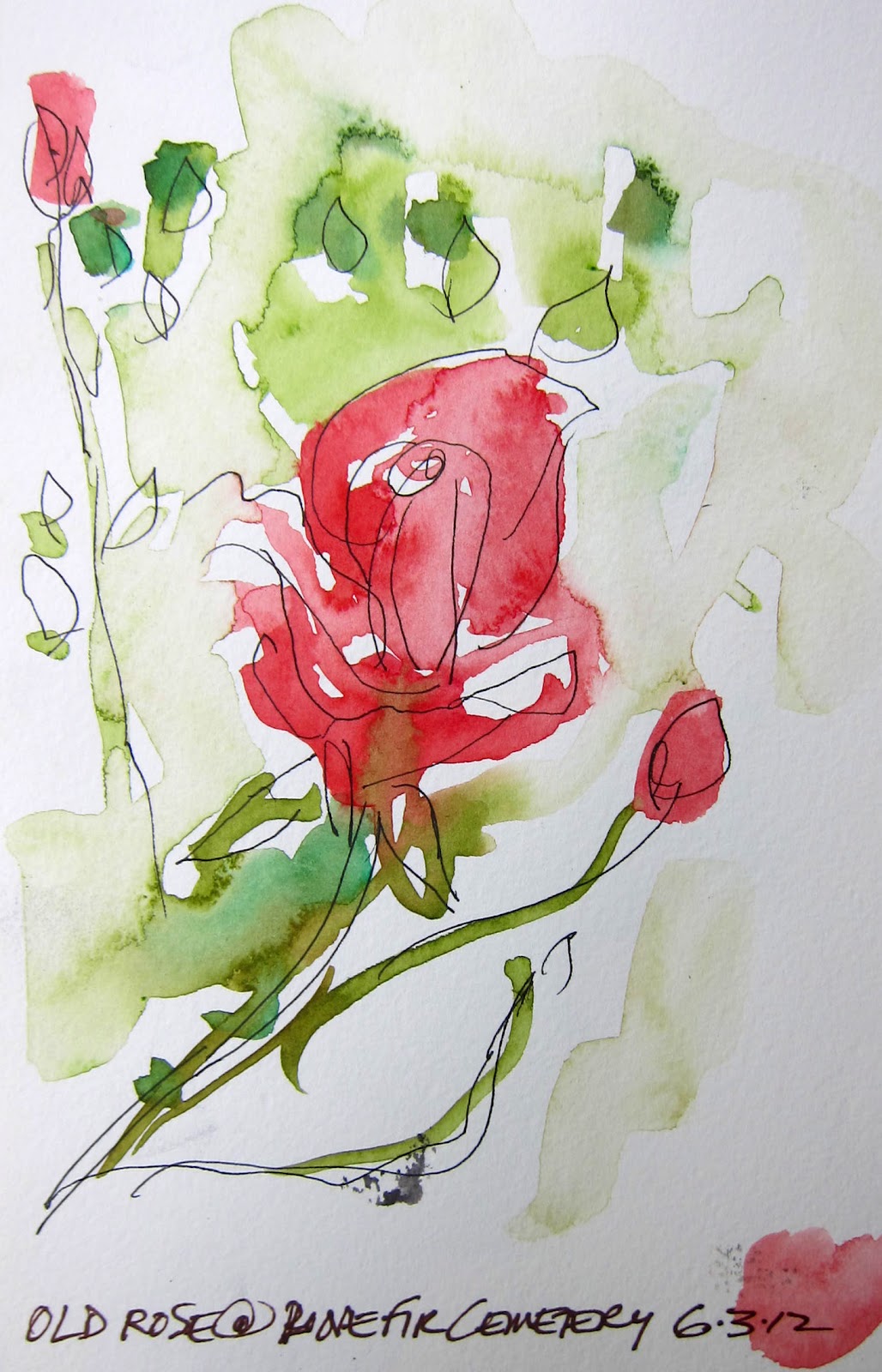 sketchers with roses