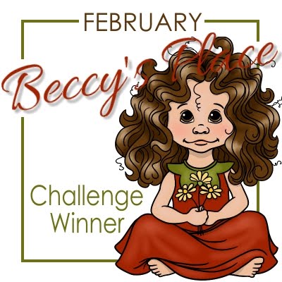 February Winner at Beccy's Challenges