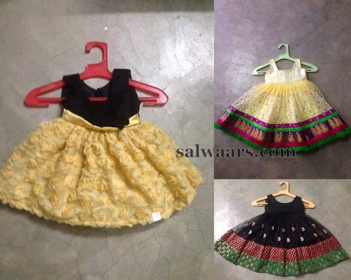 black frock combination