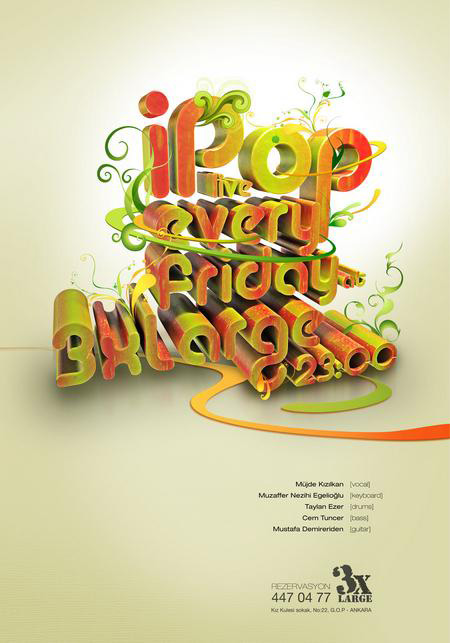 50+ Beautiful and Creative Poster Designs For Inspiration poster design