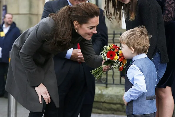 Catherine, Duchess of Cambridge and Prince William, Duke of Cambridge visit Caernarfon