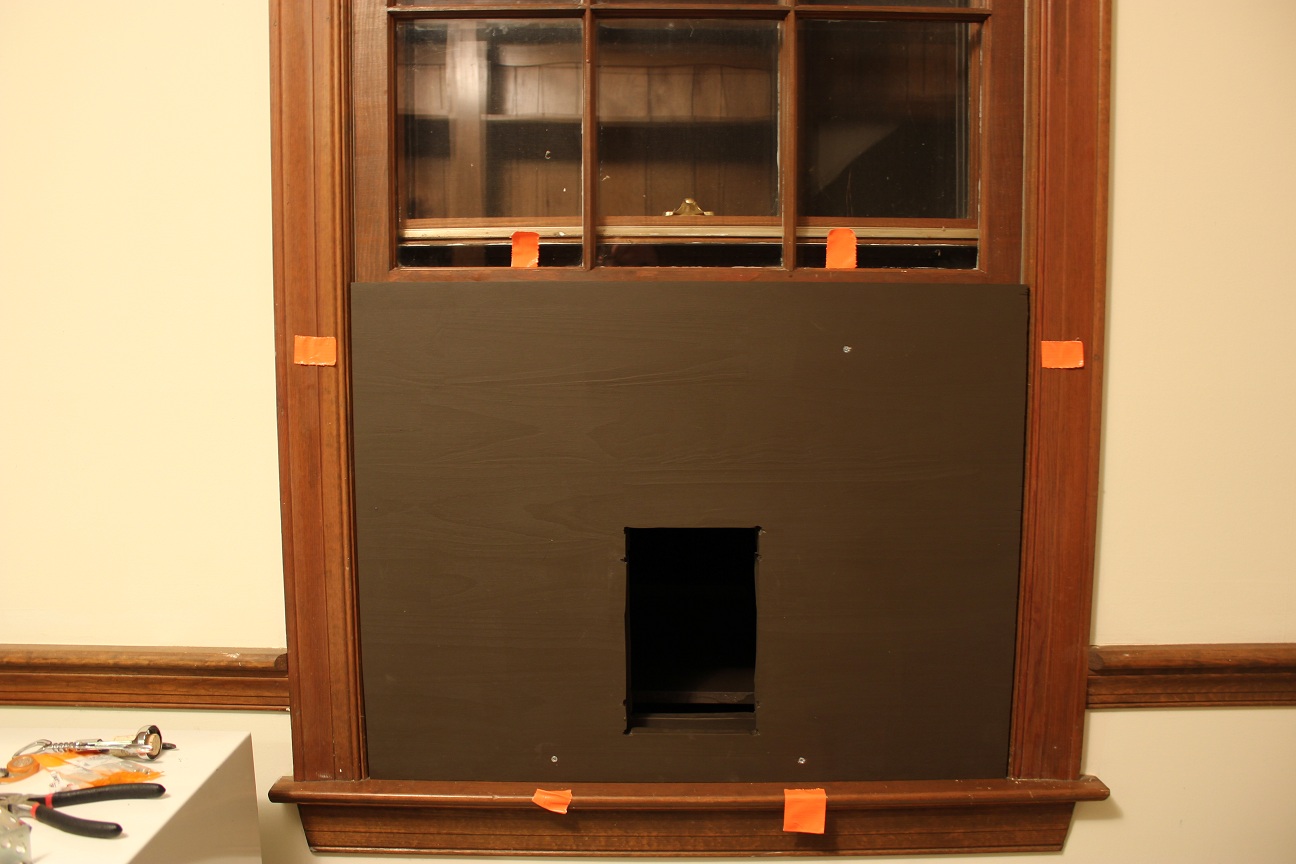 *The Handcrafted Life* How To Build a Custom Cat Door in a Window