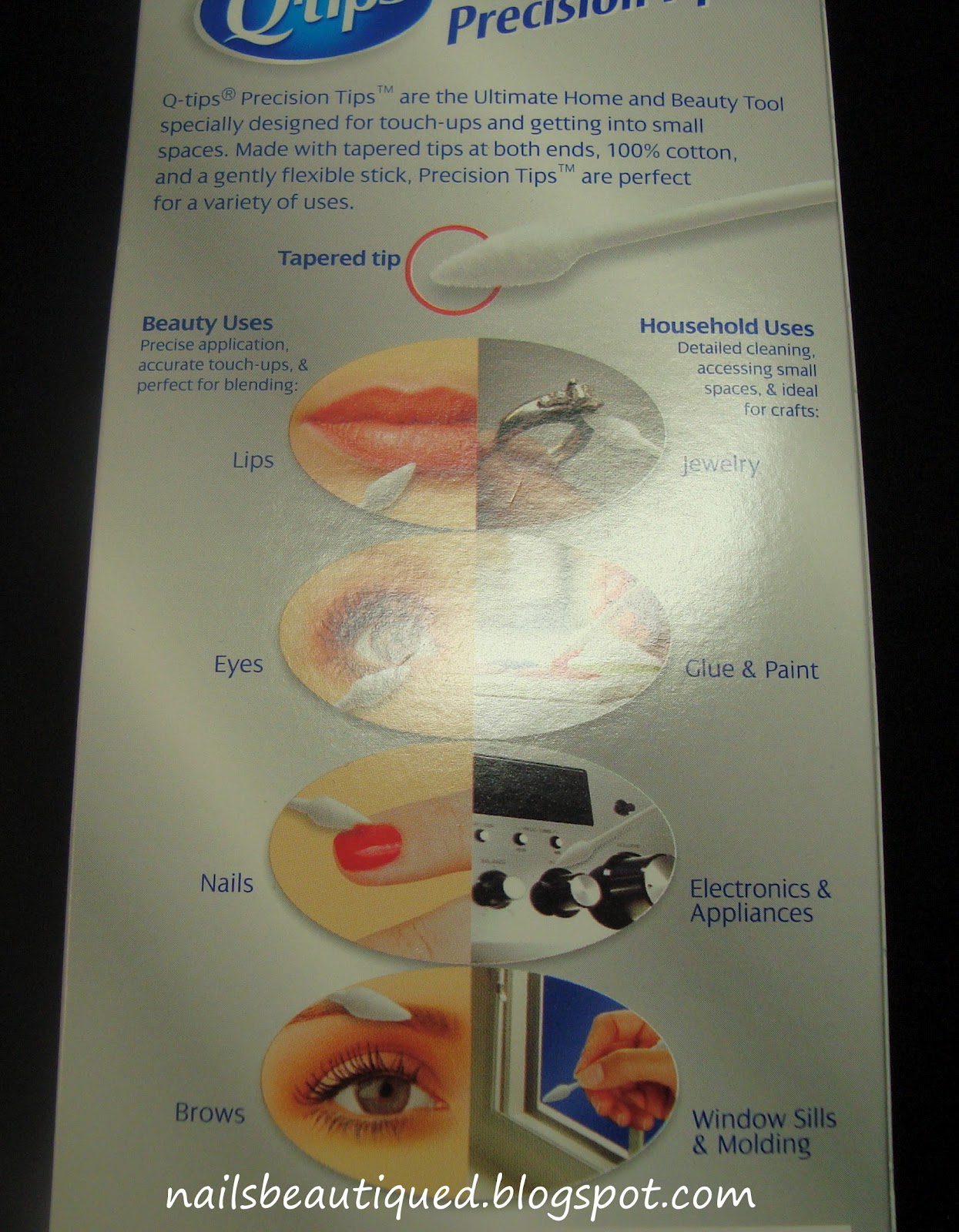 unbitten polish QTips Precision Tips Review and Uses