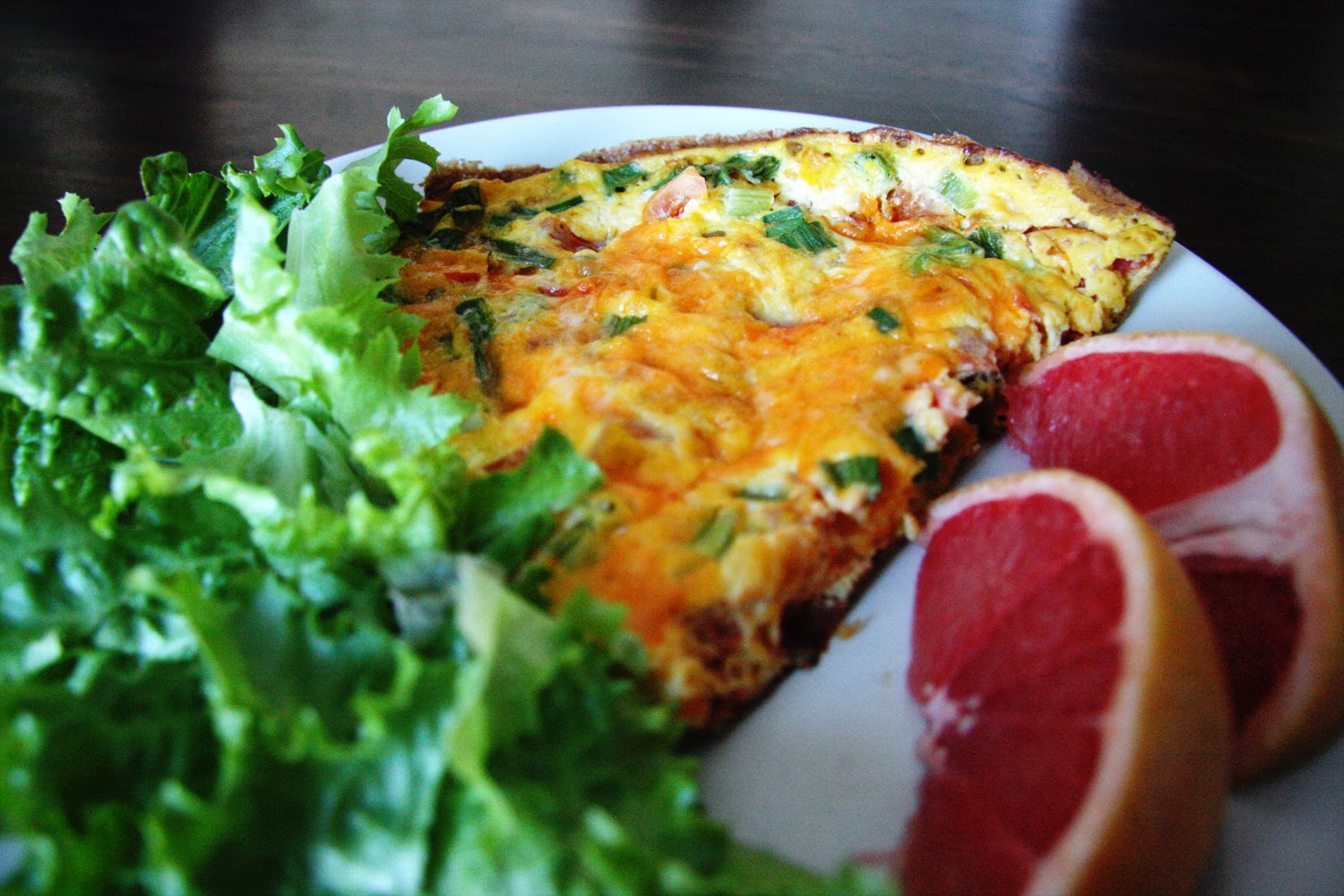 Stiksmama Black Bean and Corn Curry Frittata...