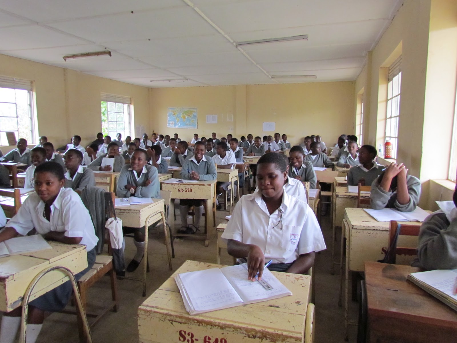 The Ritchies in Uganda Helping girls to achieve Kyebambe Girls