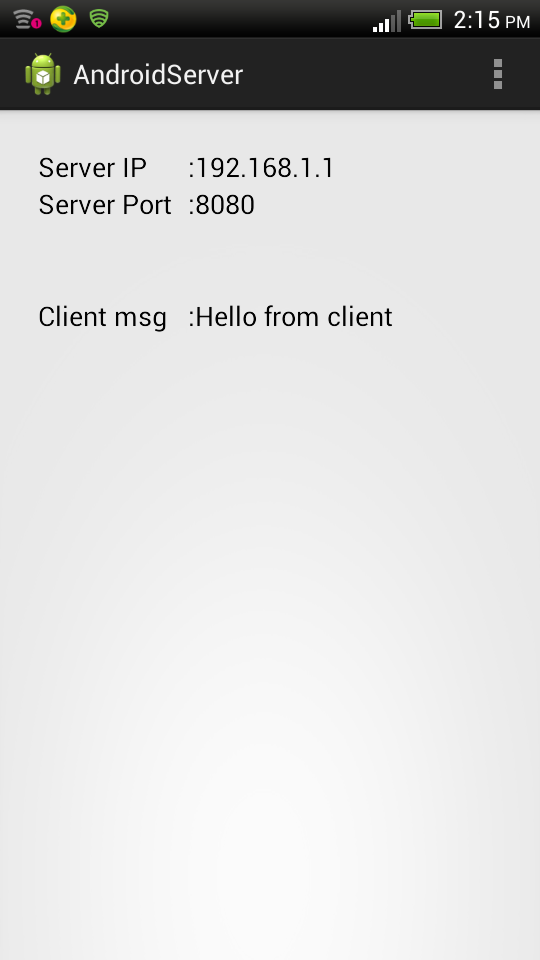 Android TCP/IP clientserver socket program (part one) Chathura
