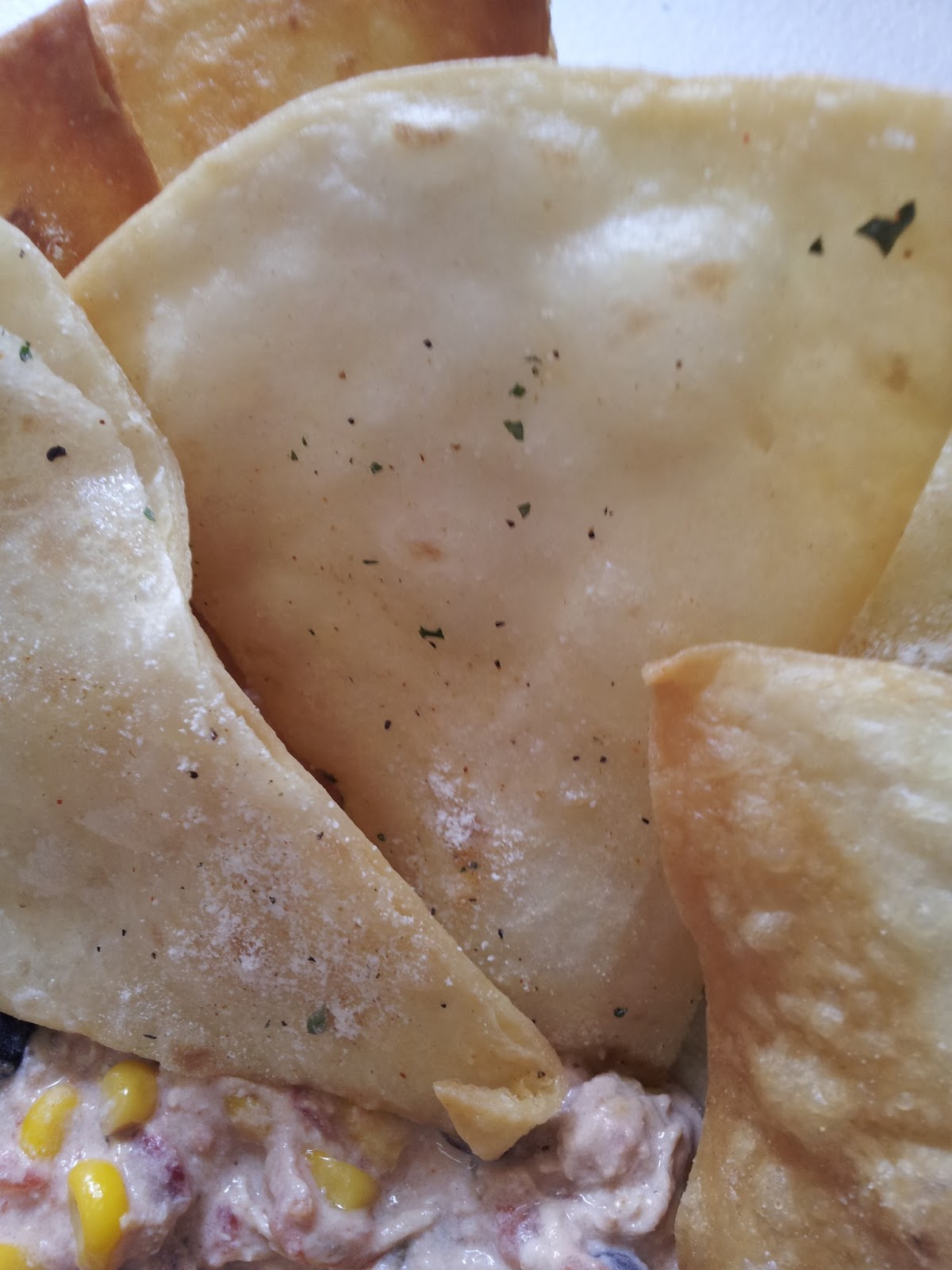 Like Mom Made Homemade Cool Ranch Tortilla Chips and Homemade Ranch