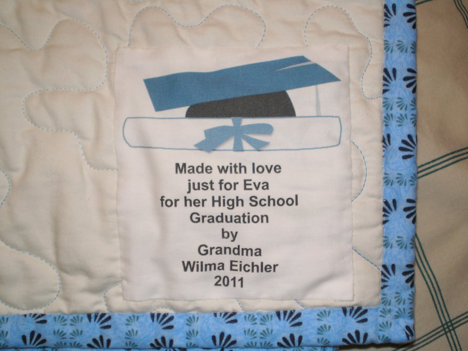 Wilma's World Making Quilt Labels.....