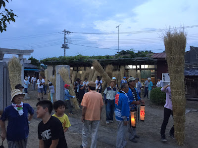 北川崎の虫追い（平成27年7月24日）