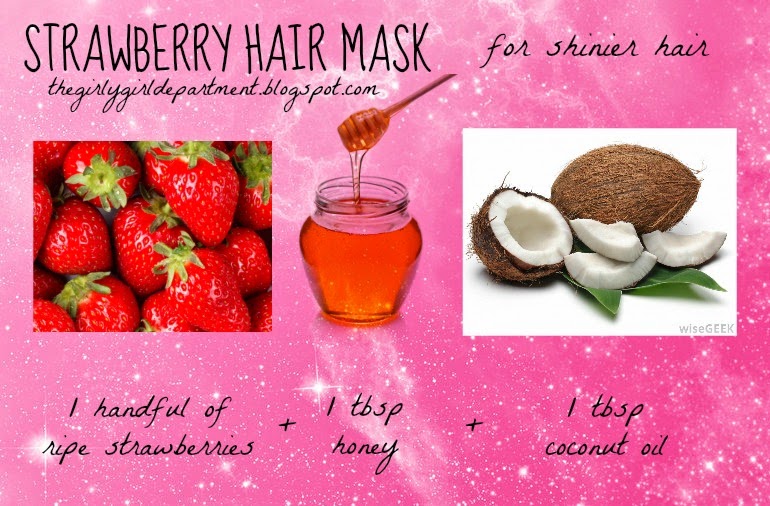 The Girly Girl Department 5 DIY Hair Mask Recipes