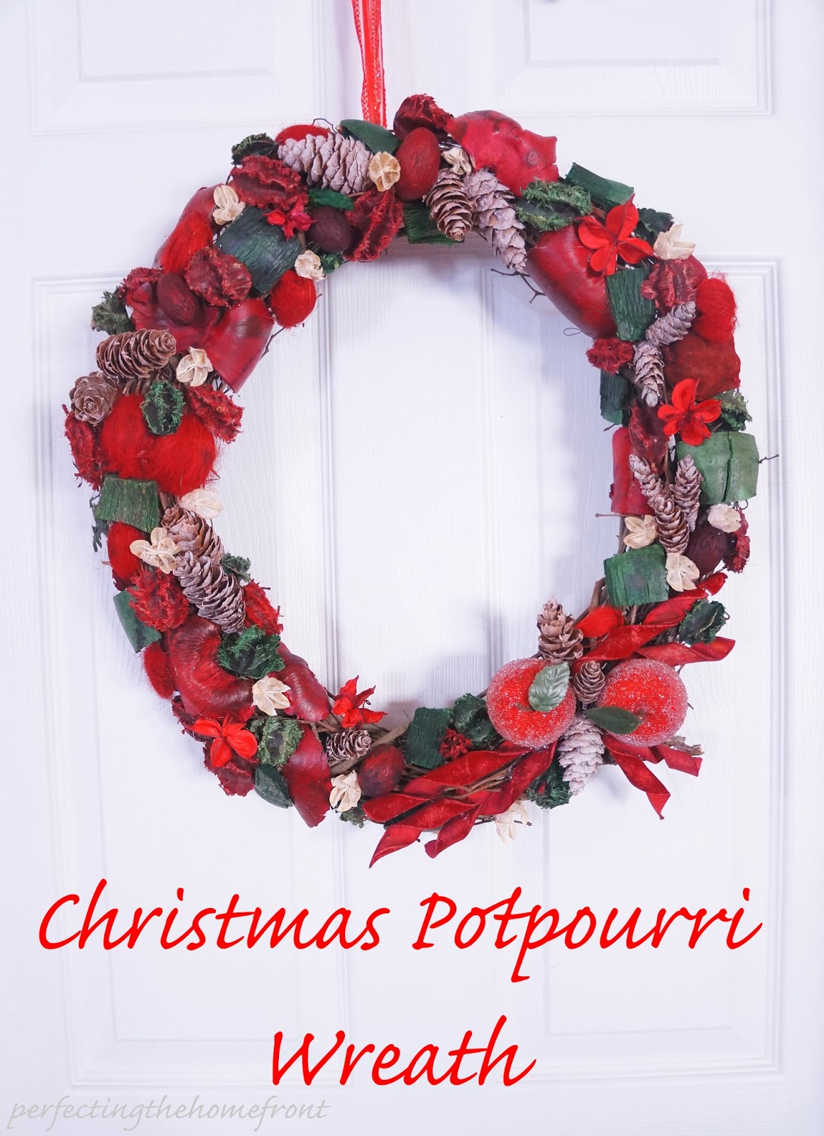 Christmas Potpourri Wreath