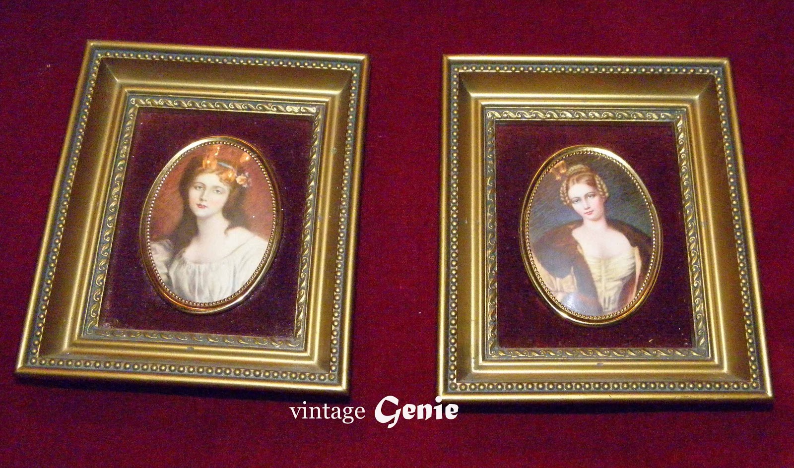 Vintage Genie My Cameo Gals & a Guy... About Cameo Creations