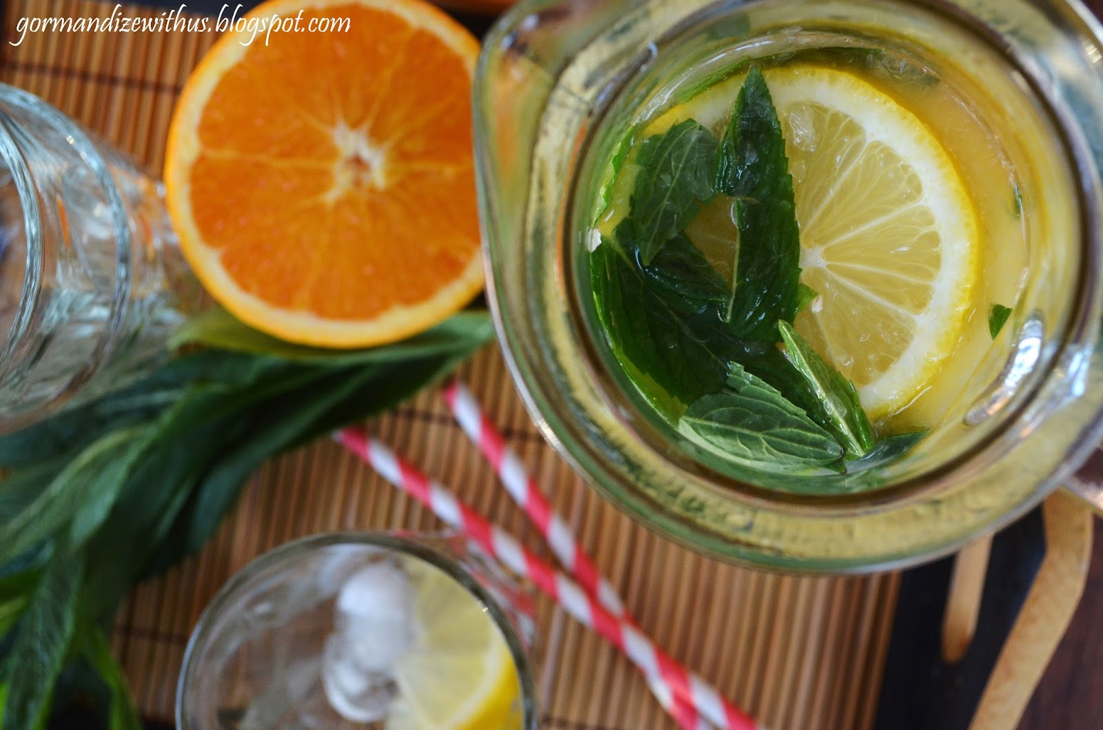 Gormandize Egyptian Limoonada (Orange Blossom Lemonade)