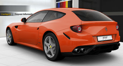 New 2012 Ferrari’s Colorful FF Configurator