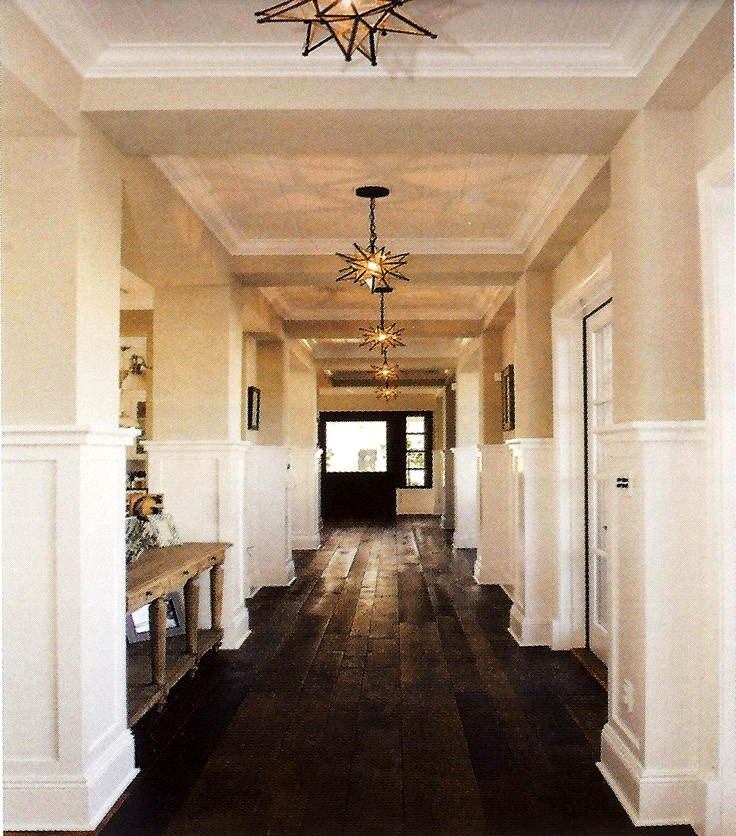 WAINSCOTING FOR 1ST FLOOR HALLWAY AND ENTRANCE