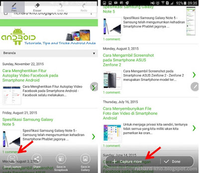 Cara Mengambil Screenshot di Samsung Galaxy Note 5 (Scrolling Capture)