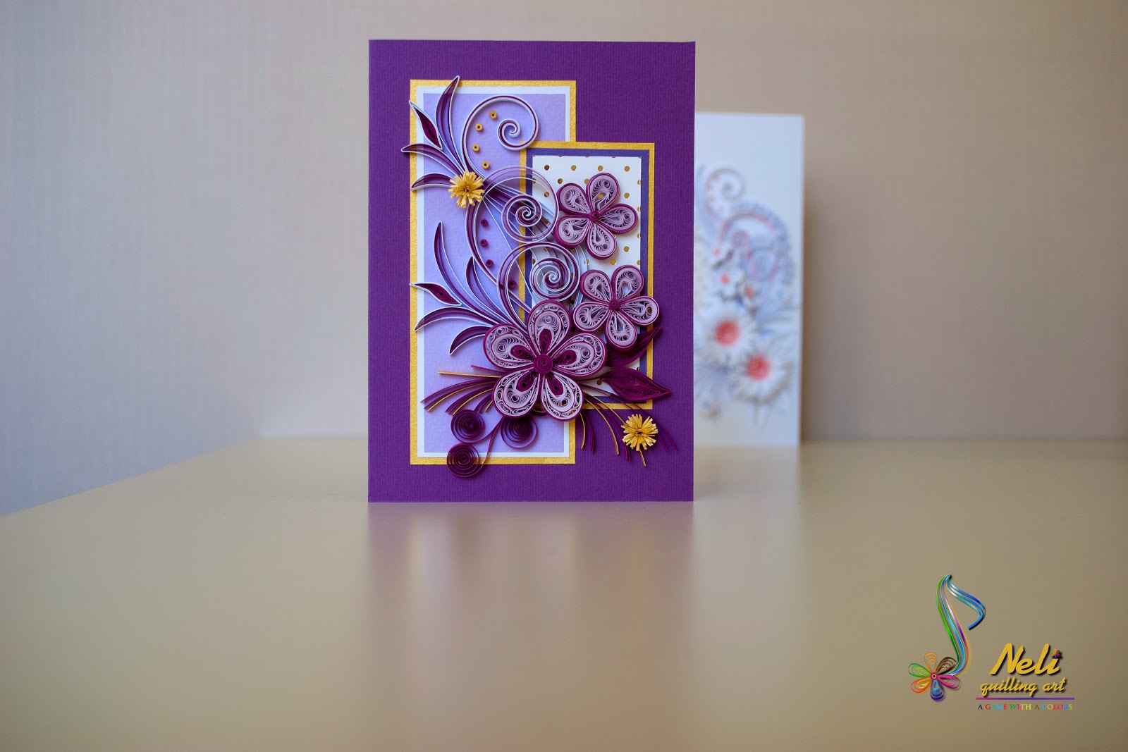 Neli Quilling Art Quilling cards