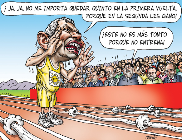 carlincaturas: No entrena.