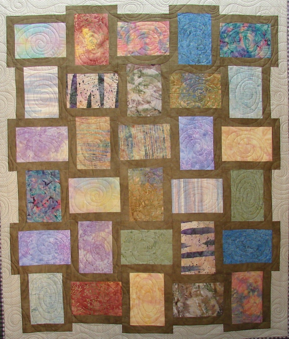 Quilt Vine Rectangle Quilt