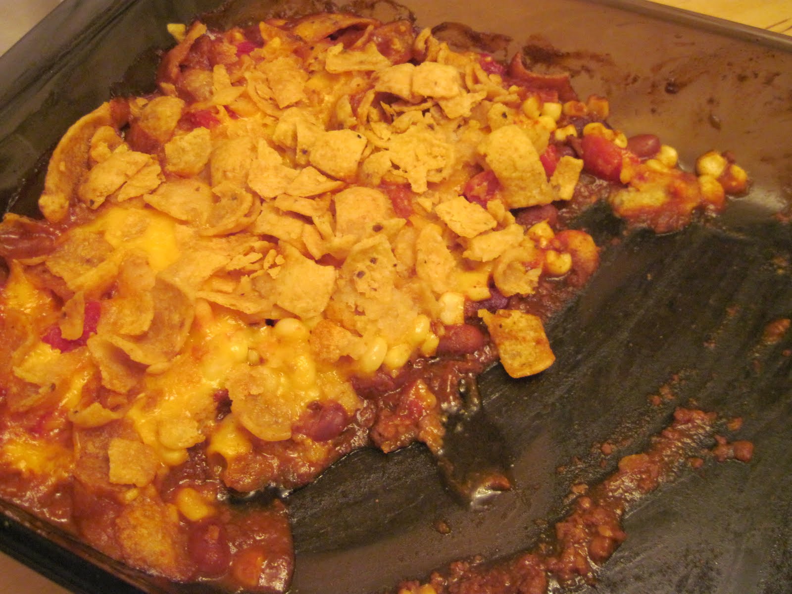 Look what I cooked! Chili Frito casserole