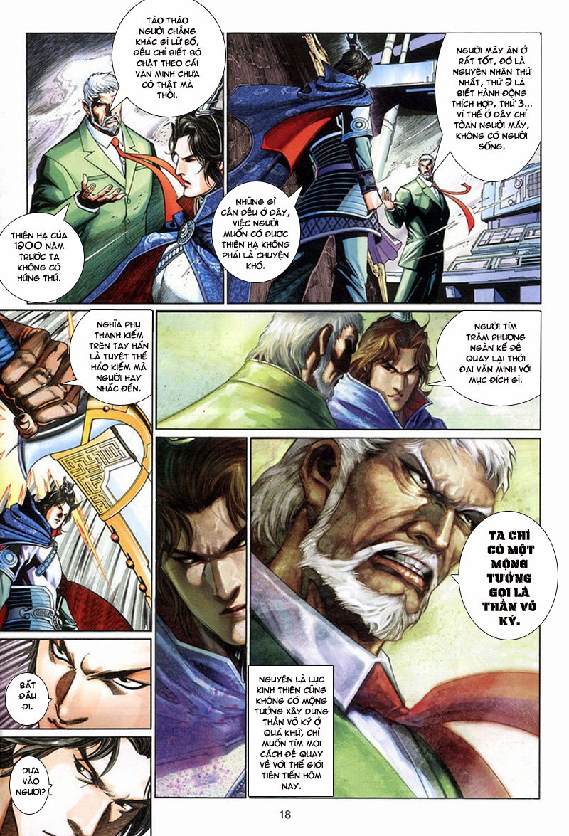 Phong Vân Thần Võ Ký chap 17
