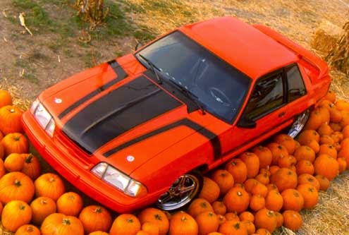 Ford Mustang Halloween