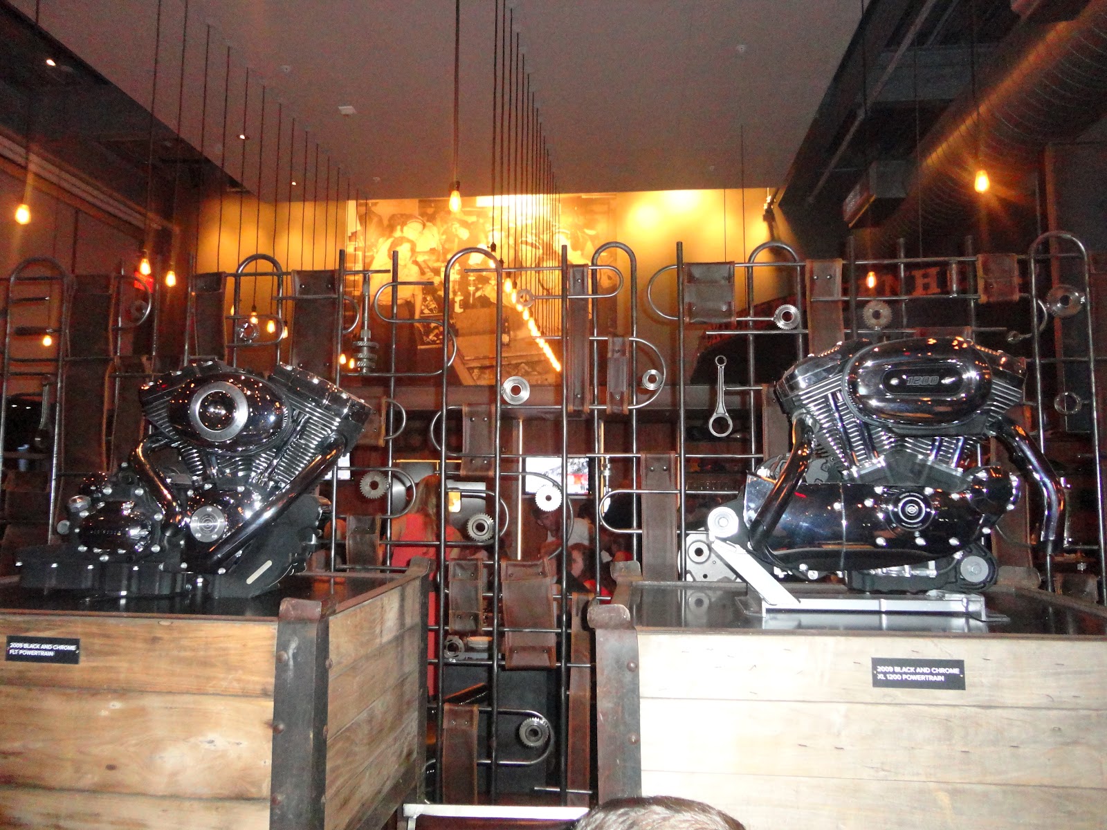 In the Land of Beer, Brats and Cheese Motor Bar and Restaurant Harley Davidson Museum