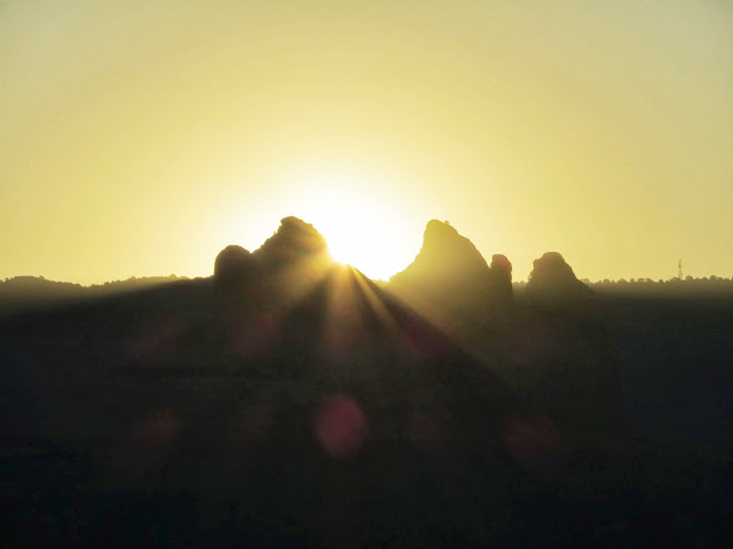 Sunrise from our balcony, Sedona