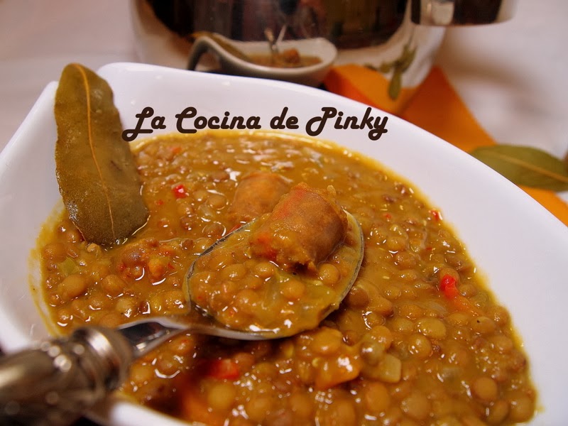 LENTEJAS AL CURRY CON SALCHICAS  Lentejas+al+curry+con+salchichas+2