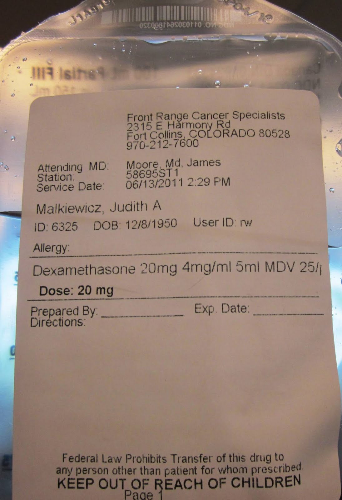 Dexamethasone Iv Push Maximum Dose