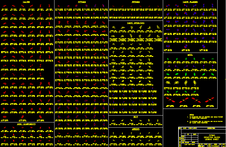Autocad 2011: Simbologias y bloques piping layout drawings download 
