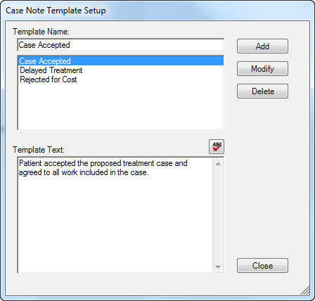 dentrix tip tuesdays creating case note templates case notes template