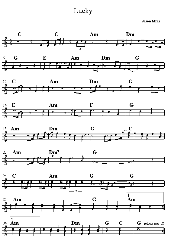 my life as a tiny plasticine penis jason mrazs lucky jason mraz lucky sheet music