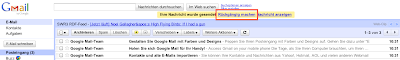 Ein Screenshot in Gmail zeigt den Hinweis, dass der Email-Versand rückgängig gemacht werden kann.