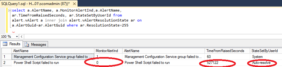 Como Establecer Solucion Automatica Cuando Aparece Alerta En SCOM.