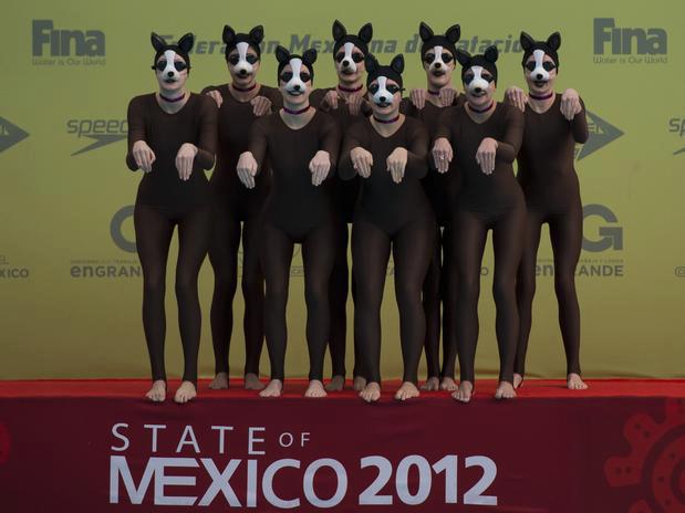 7th FINA Synchronised Swimming World Trophy 2012 Tultitlan (MEX) Gran+Bretaña_