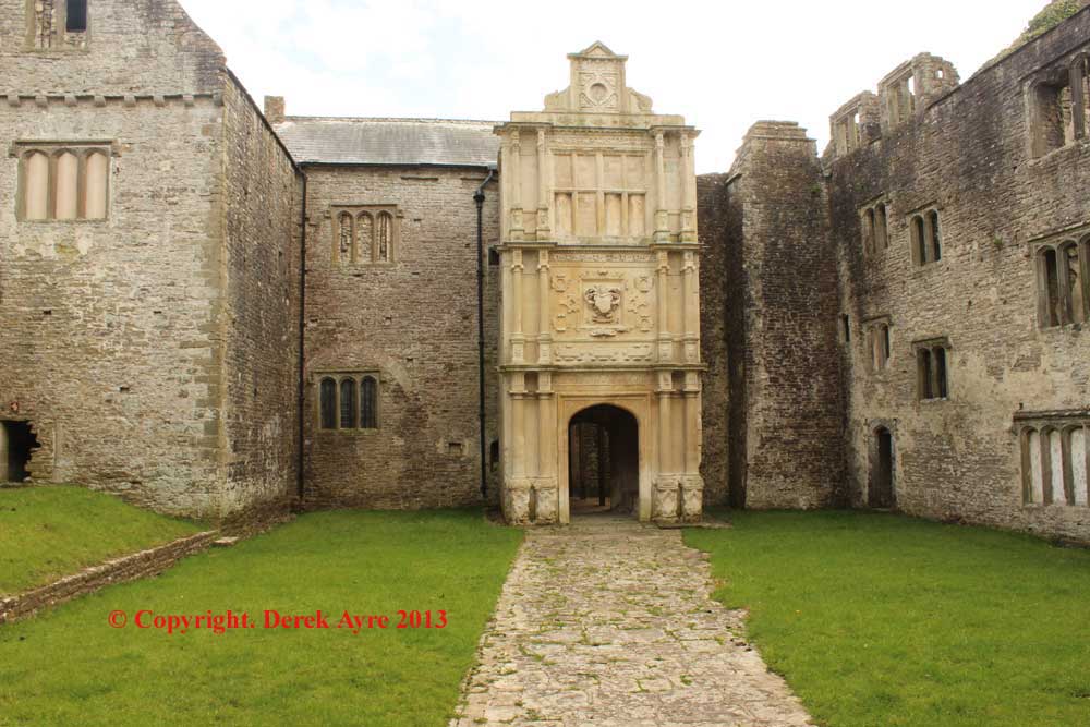 Places to Visit in Wales Old Beaupre Castle.