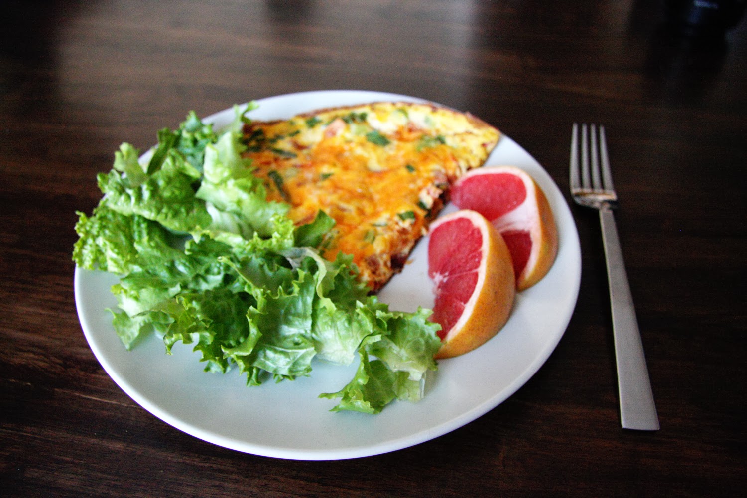 Stiksmama Black Bean and Corn Curry Frittata...