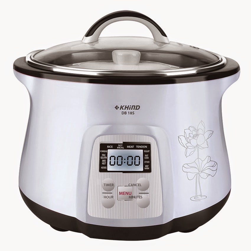 Best Khind Anshin Stainless Steel Double Boiler DB 18S 1.8L Review