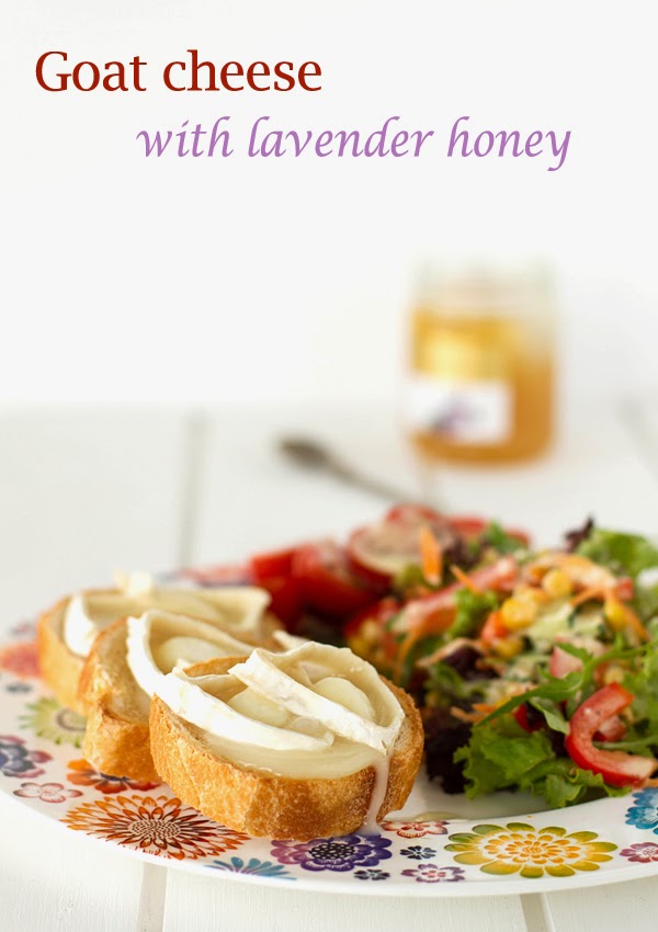 Goat Cheese with Lavender Honey Easy Recipes Blog