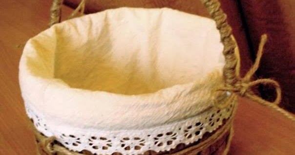 DIY: Realiza un fácil canasta con ganchos de madera y un recipiente