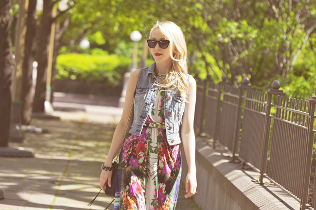 london times tropical high-low dress savvy summer