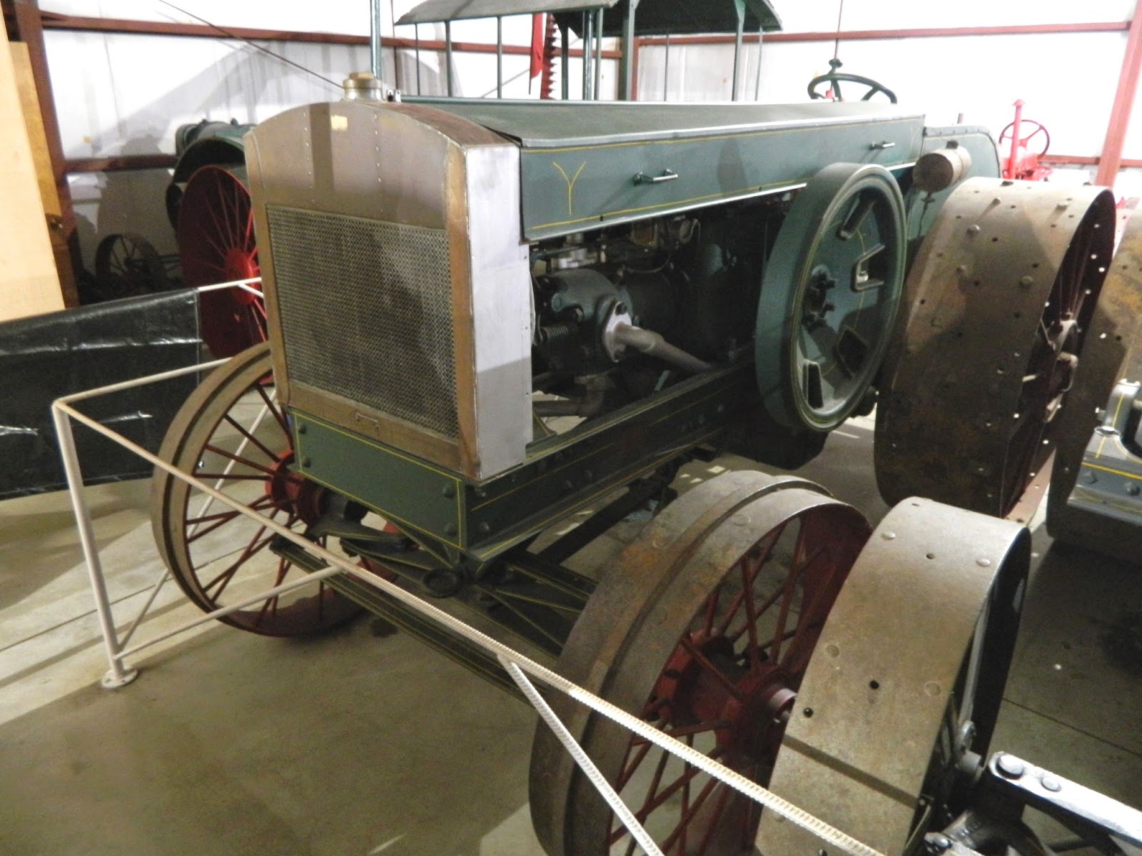 Stuhr Museum of the Prairie Pioneer's Tractors 1914 Case 1225 Tractor