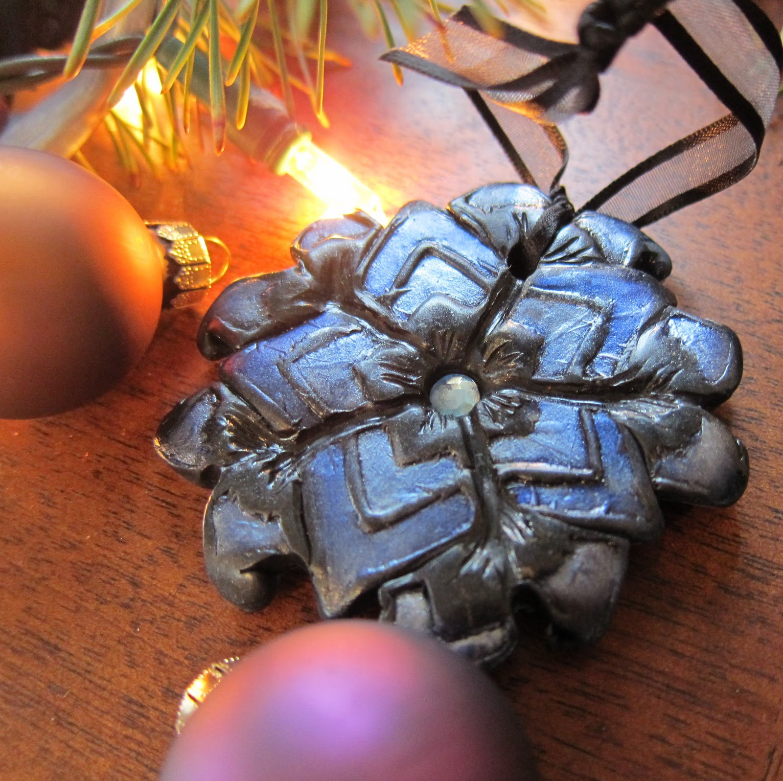 Creative Sprinkle Art Deco Christmas Ornament Series