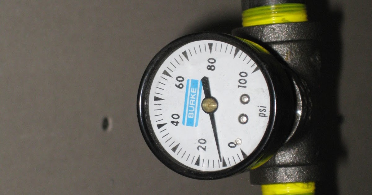 Simple man, simple plan. Gas Line Test and New Furnace