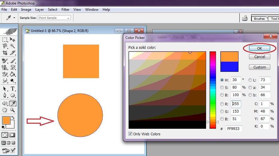 Online Classes for 21. Eyedropper tool