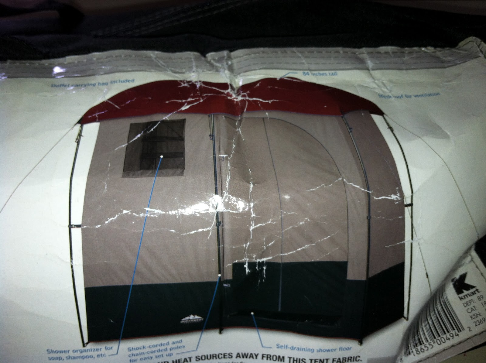 4 Northwest Territory Tent (1 15*15 with porch, 2 12*12, 1 SHOWER AND