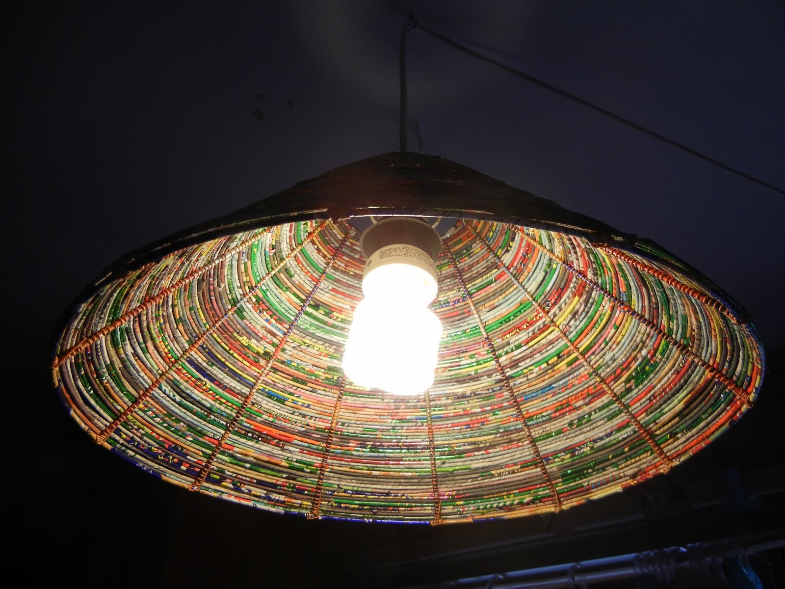 Crooked River Couture Quick post Recycled Lamp Shade