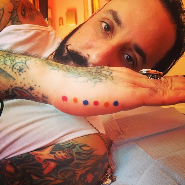 We Love Aj Mclean Aj Mclean New Tattoos